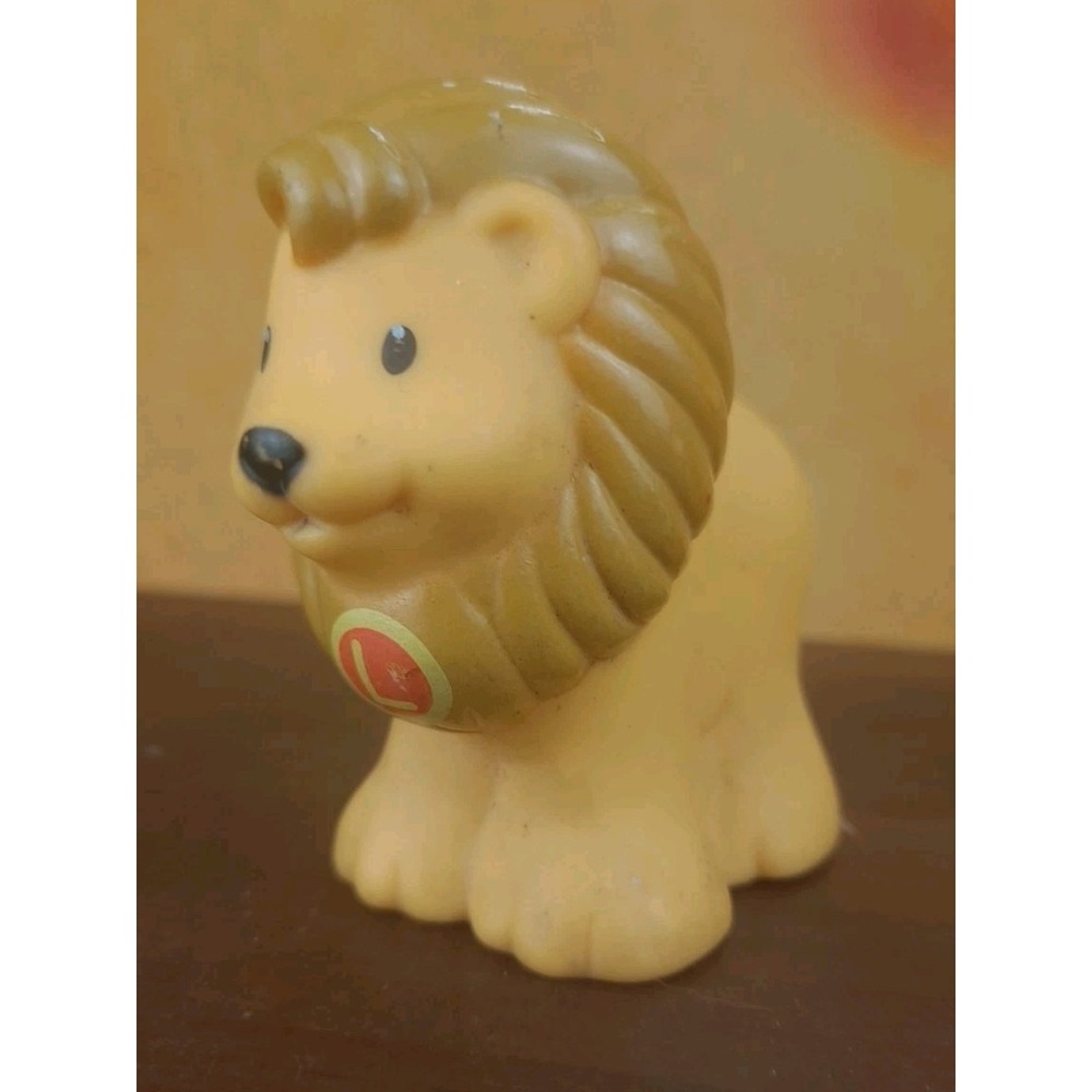 Fisher Price Little People Alphabet Zoo Animal Lion "L" 2004
